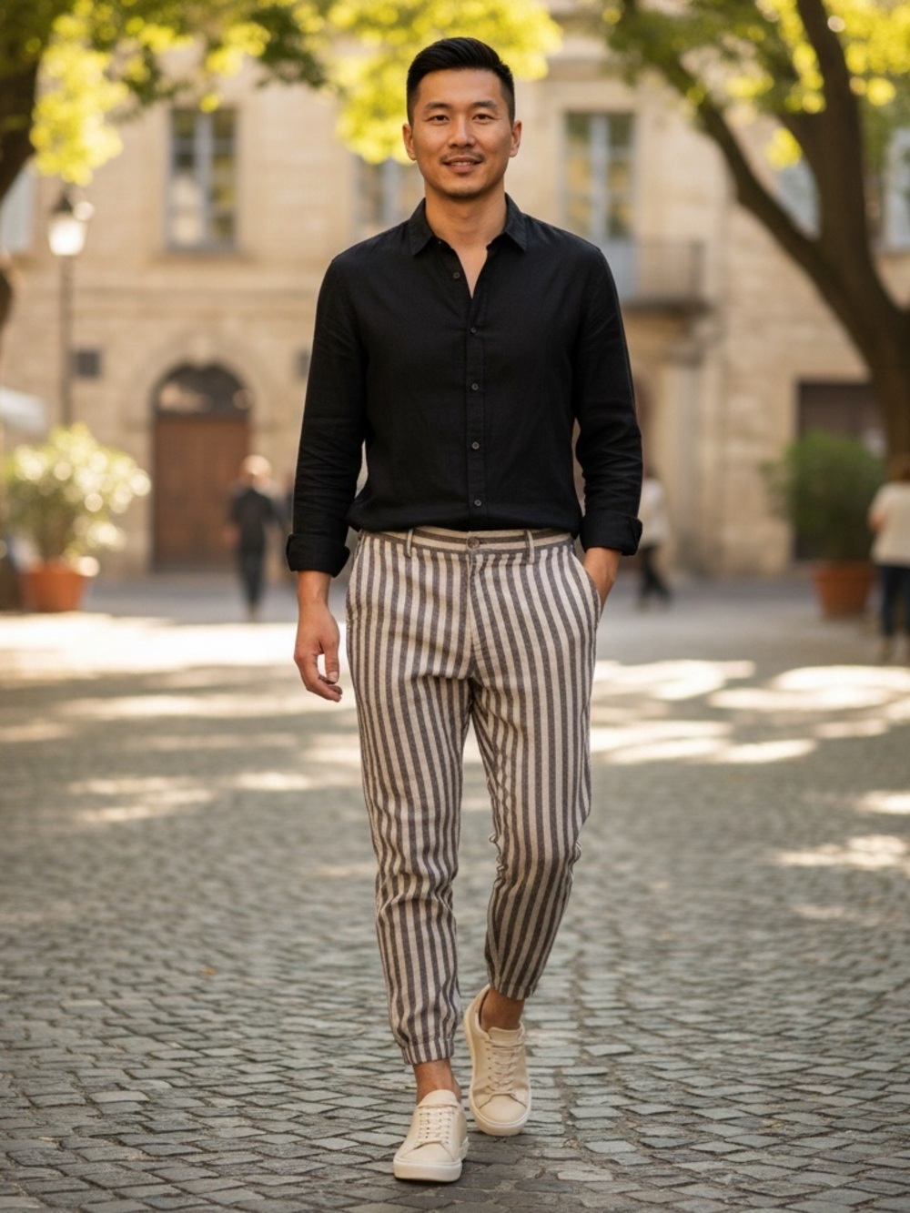 Hamaki-Ho linen blend jogger men’s size 34